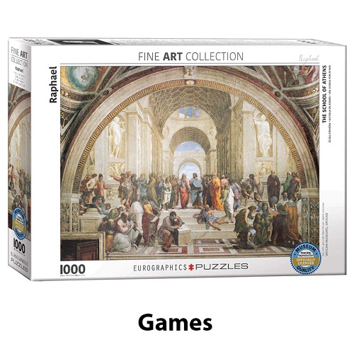 School of Athens Puzzle Game