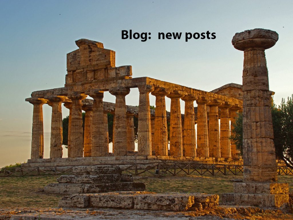 Paestum temple - blog