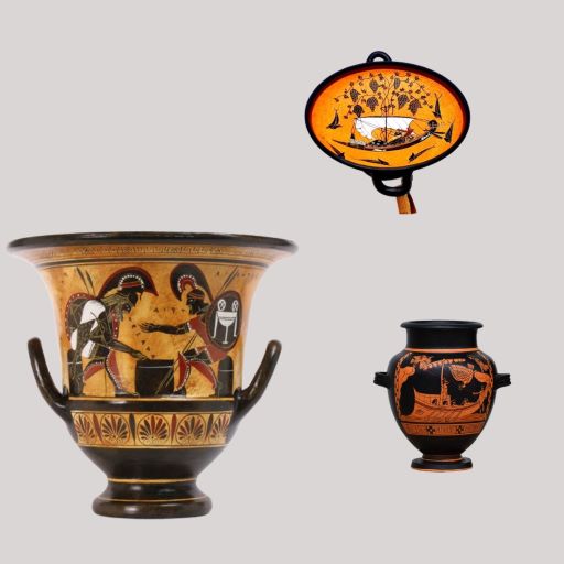 Greek pottery gift