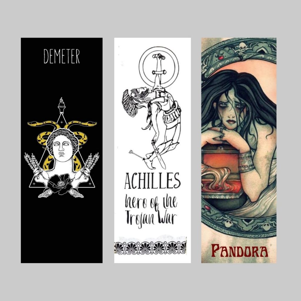 Mythological Bookmarks
